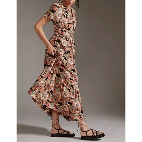 Anthropologie | the somerset maxi dress in botanic garden print - Picture 3 of 15